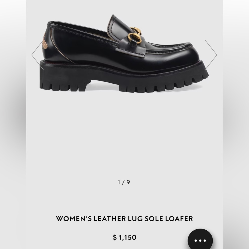 Gucci Chunky Loafers- With Gucci Box